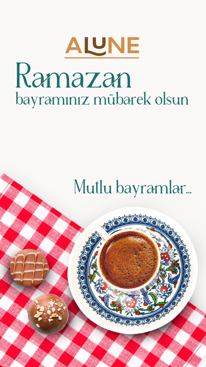 Ramazan bayramınız kutlu olsun.