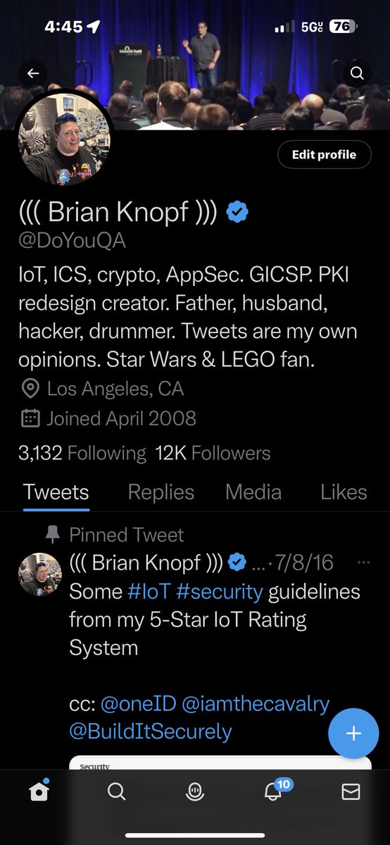 Brian Knopf tweet media