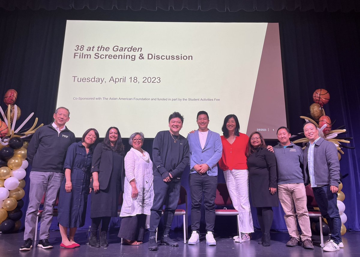 taaforg's tweet photo. It was an honor to co-host a screening of "38 At The Garden" with @PurdueAAARCC. The screening was followed by a discussion about @JLin7’s story to overcome internalized doubts, dismantle harmful stereotypes, and hold court for our inner, courageous selves and Asian American joy. https://t.co/eWTbqUjQDG