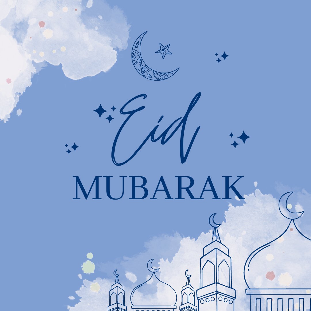 🌙 Eid Mubarak (festive greeting)
For many Muslims, Friday 21st April 2023 is the last day of the Month of Ramadan (a month of fasting and worship) and this is followed by Eid al-Fitr (a celebration of the breaking of the fast) on Saturday 22nd April.