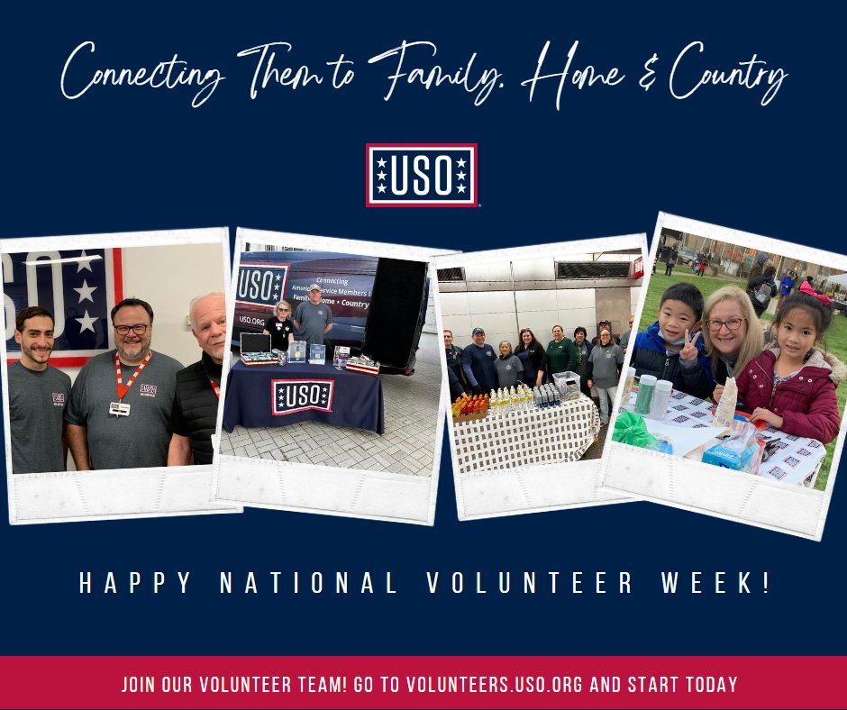 USONewYork's tweet photo. The USO could not accomplish it's mission without the support of our USO volunteer team! Thank you to our amazing teams at USO centers across New York for so generously giving their time to show their support to America's service members through the USO. https://t.co/KJnoFJwzmO