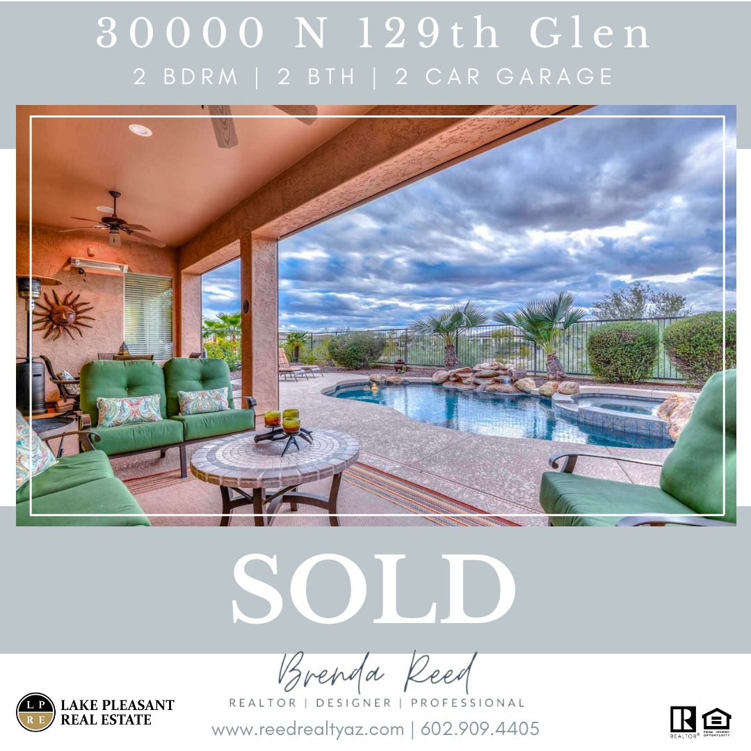 BrendaReedAZ's tweet photo. JUST SOLD! This gorgeous Trilogy at Vistancia home features a resort style backyard on a wash lot with Pool, Spa, rock waterfall, built-in BBQ, and a Covered Patio!
Congratulations to our Clients!! https://t.co/t90iYSL94w