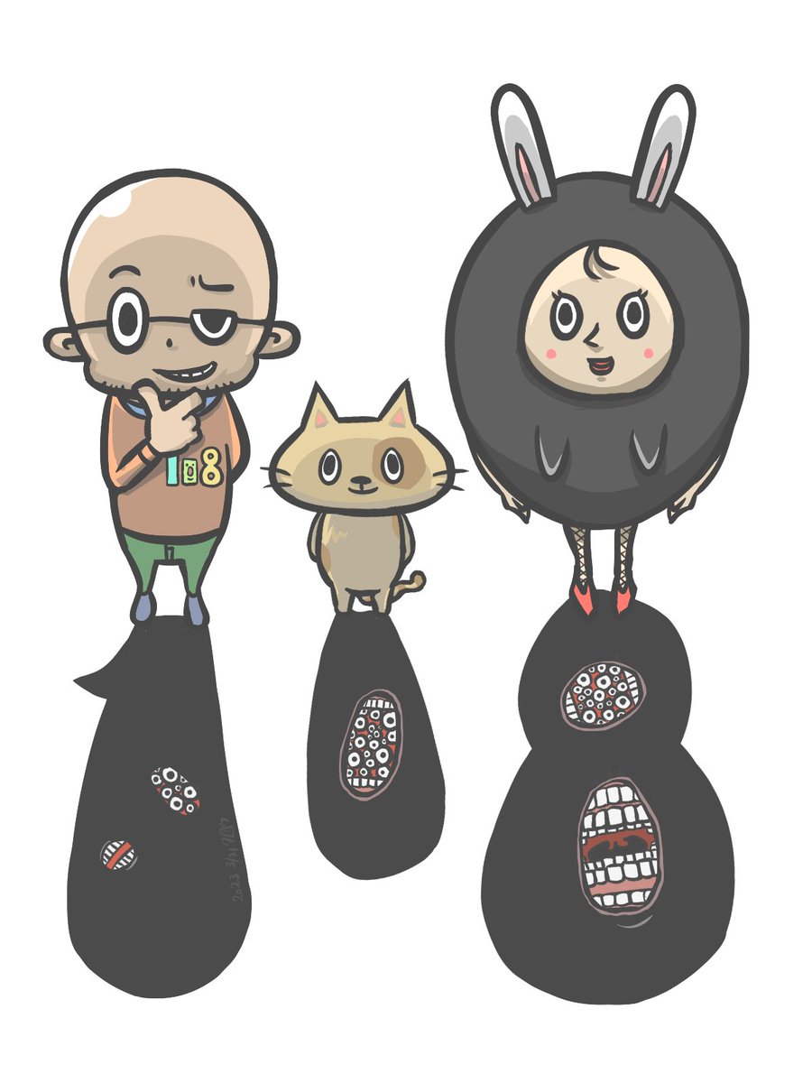 「3月⑨ 3/31+おまけ #先月描いた絵を晒そう #illustrations 」|タロウ@一日一絵のイラスト