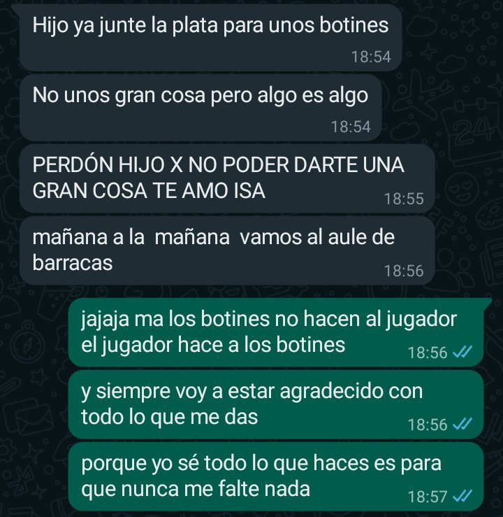 algún día te voy a devolver todo ma y gracias por todo🥺