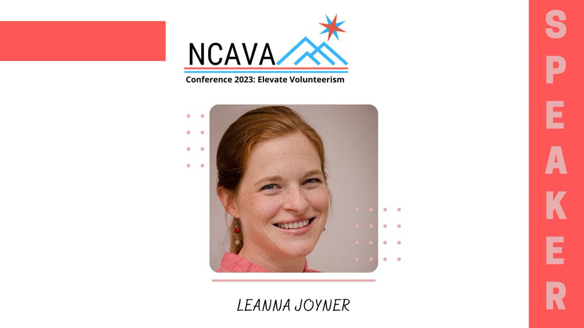 NC_VolAdmins's tweet photo. Announcing conference speaker Leanna Joyner, Senior Director for Partnerships and Trail Operations for the Appalachian Trail Conservancy. Learn more about our speakers and register here: https://t.co/1olvEcstFE

#828isgreat #elevatevolunteerism #professionaldevelopment https://t.co/fEBC7nnNIn
