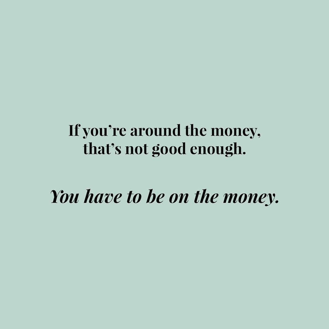 jennypeak6's tweet photo. I’m a firm believer that to get ahead in business and in life, you have to be ON the money, not just around it. 

So, whether you’re managing your own finances, your department, or your organization — put yourself at the table where money decisions are being made. https://t.co/MV4k544Wil