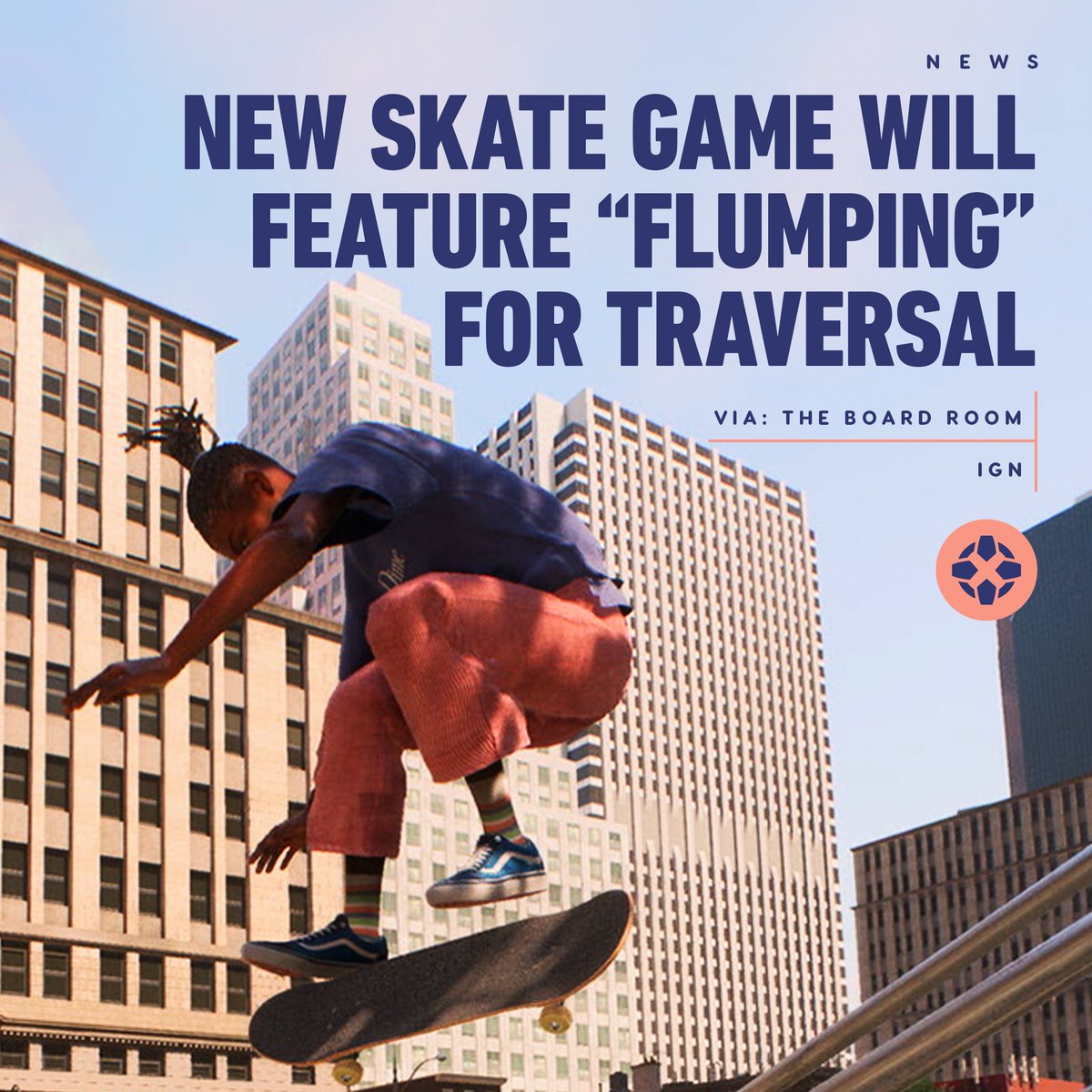 IGN on Twitter "A term combining "flicking" and "jumping," developer