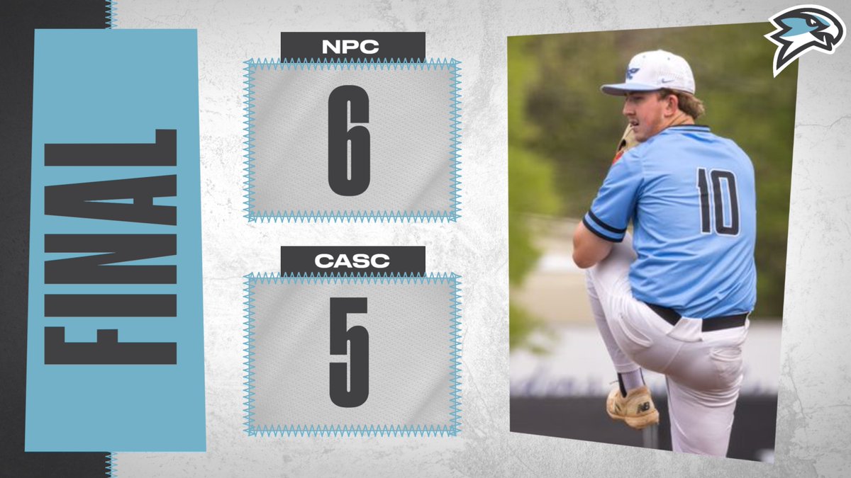 NPC 6
Carl Albert State College 5
Final - Game Two
#NPCHawks #NJCAA #ThisIsNPC
