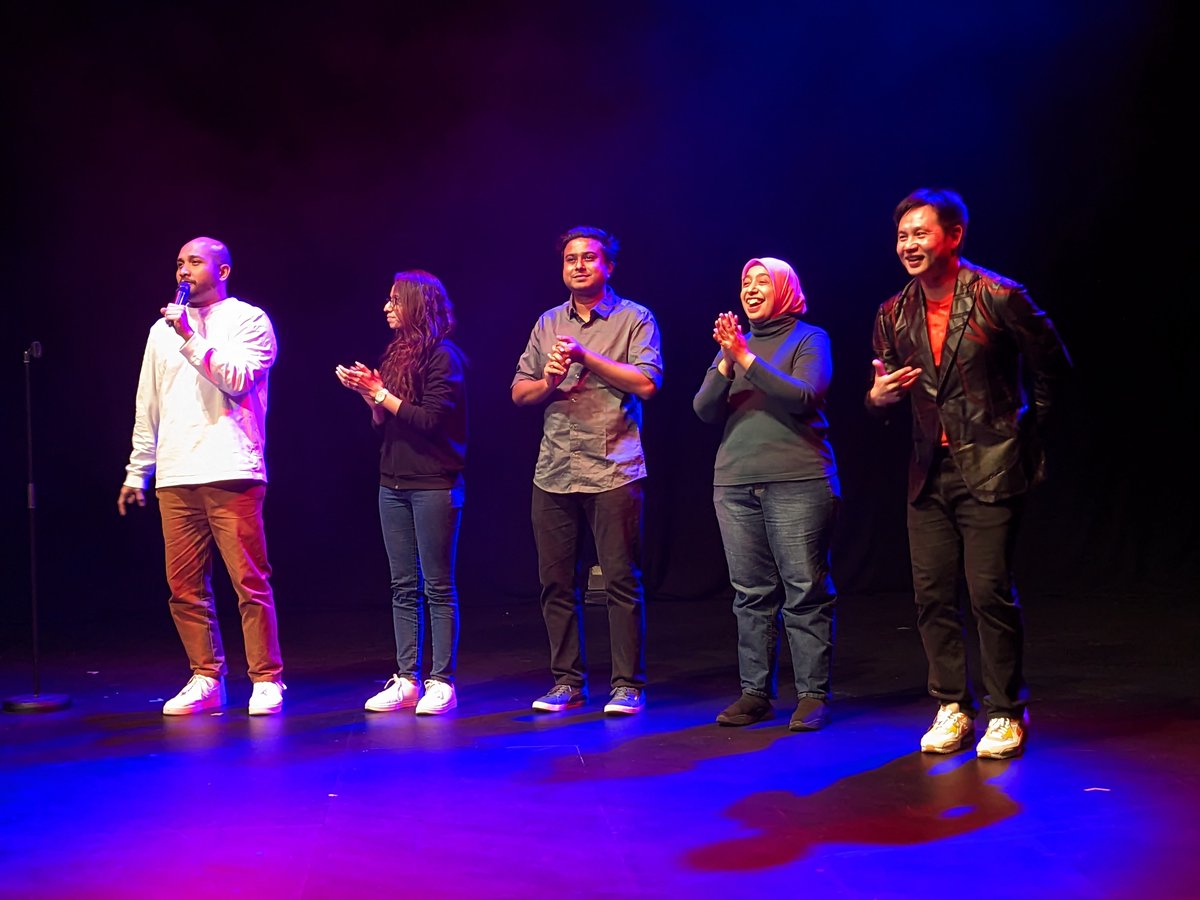 LuminaryHQ's tweet photo. This time last week, our Melbourne team headed to the Melbourne International Comedy Festival for the Comedy Zone Asia show. Five comics, diverse points of view and lots of laughs had! 🎤 https://t.co/N2OLrpkzyS