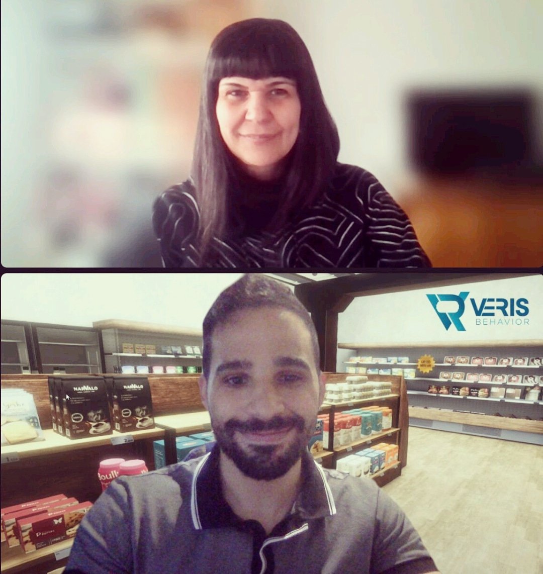 acanelma's tweet photo. 3, 2, 1...acción! 📹 Gracias @alekosmv, de #VerisBehavior, por la previa de esta tarde! En breve, disponible para los alumnos del #Master en #Neuromarketing de la #UAB! Seguimos! #XR #VR #neuroscience #verisbehavior #acanelma #innovation @nmkuab https://t.co/10bFbm8ere