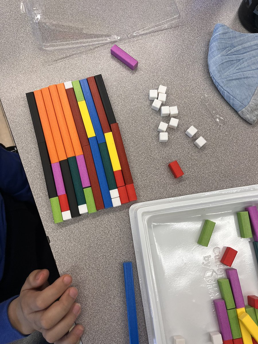 MsMandarano's tweet photo. Part Whole math lesson with @TracyCh43486002 !
Always a pleasure watching Tracy in her element. Students had a blast and I learned a ton about how cuisenaire rods can be used! 👀 #MathMentor #PartWhole https://t.co/wKlWFiAbj4