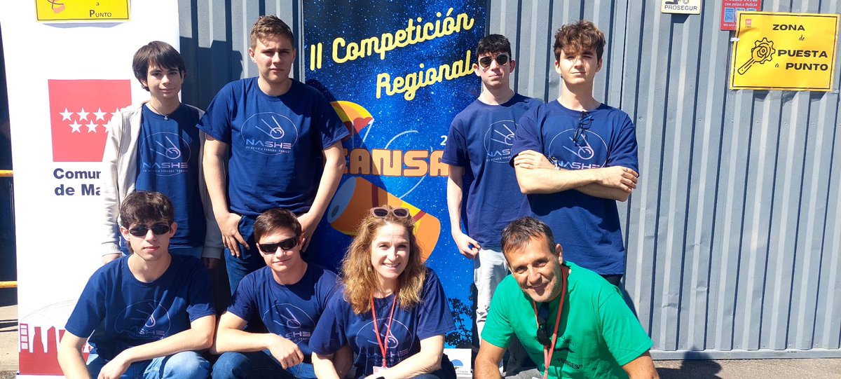 Nashe!!!!!
<a href="/EseroSp/">ESERO Spain</a> <a href="/CanSatSP/">CanSat España</a> #cansat2023