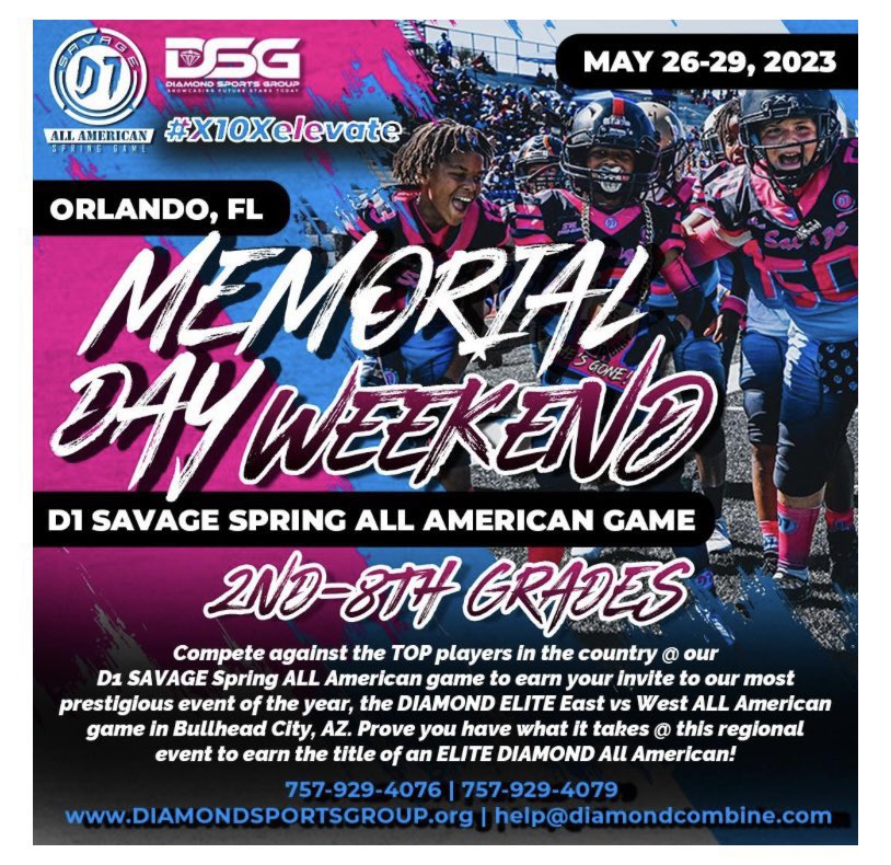 whoisjionni's tweet photo. Super excited and proud to announce that I will be playing in the D1 Orlando Youth All American Football Game https://t.co/MUuuaIhzd8