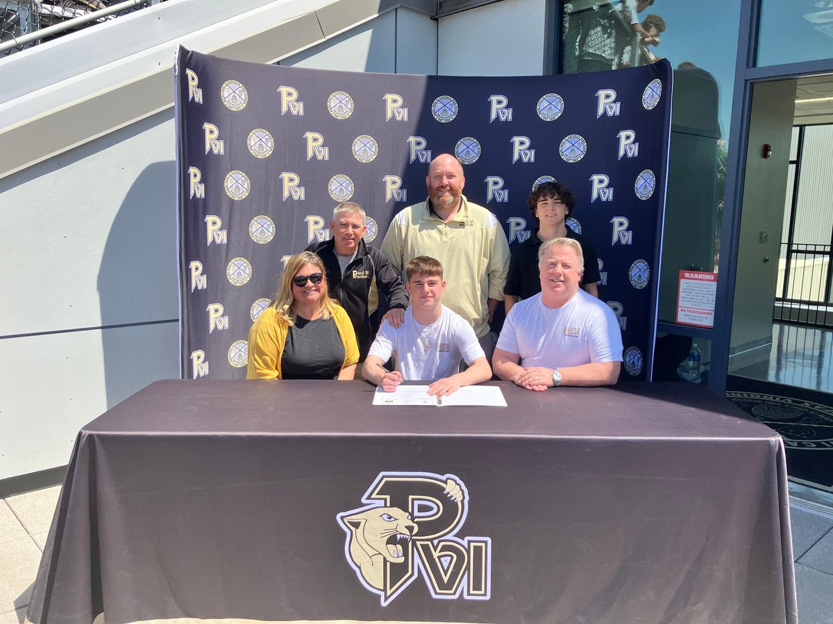 Congrats to Keegan McMAhon on his signing with Baldwin Wallace. We are super proud  #teampvi #winnerscircle