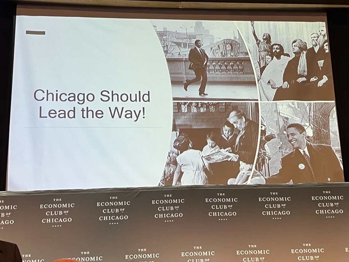 It was a great start to the week hearing from my friend @EbooPatel and Suzanne Yoon at @EconClubChi's latest Global Thought Leaders chat. Eboo was an inaugural member of @BarackObama's Advisory Council on Faith-Based Neighborhood Partnerships. So you could say we go way back!