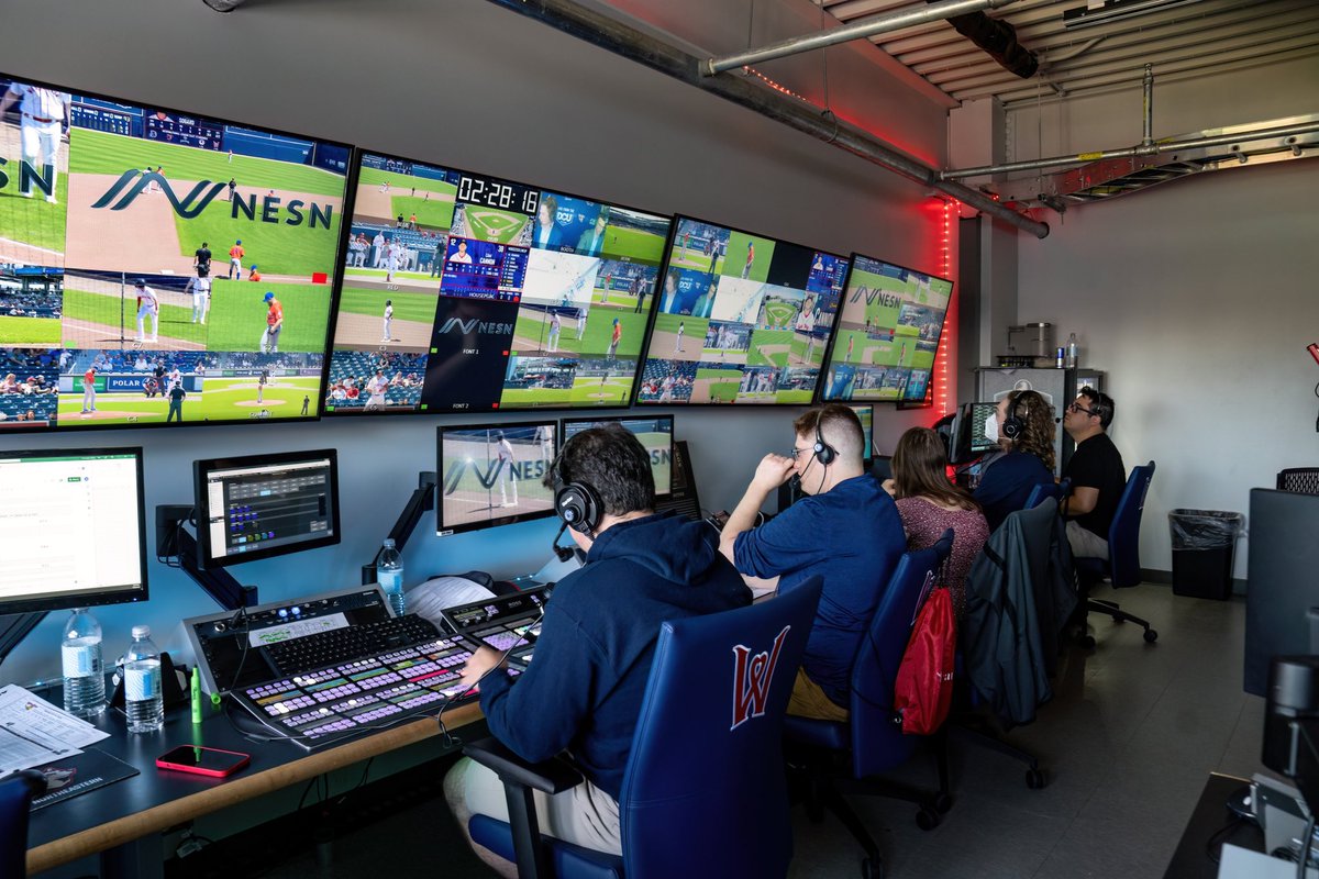 WooSox's tweet photo. Congrats to the amazing Cooper Boardman, Derrick Willand, Dylan McCaffery, Tim Quitadamo, Tyler Murray, Mike Demars, Jacob Cohen, and Jim Cain for earning an Emmy nomination for their Chris Sale Day coverage.

The 46th Boston/New England Emmy Awards is June 10! Good luck, fellas! https://t.co/mn584Uw0EV