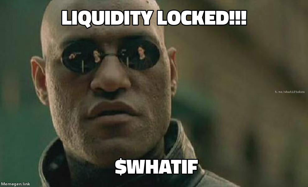 whatiftoken's tweet photo. $WHATIF Liquidity is now locked on @TeamFinance_ , ensuring the safety of all our holders!

https://t.co/mISTRKIFaG

#whatif #liquidity #teamfinance #pepe #pepebnb #wojak #aped #chad #ftx #meme #matrix #btc📷 #eth #sol #crypto #community #dextools #ethereum #bitcoin📷 https://t.co/3wdb4YErwb