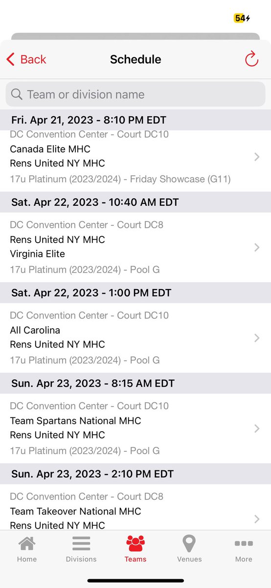 Coaches, here’s my schedule this weekend in DC with RENS United:
<a href="/AndrewBecil/">Andrew Becil</a> <a href="/NYRhoops/">Renaissance Hoops</a> <a href="/rensunited/">rensunited</a>