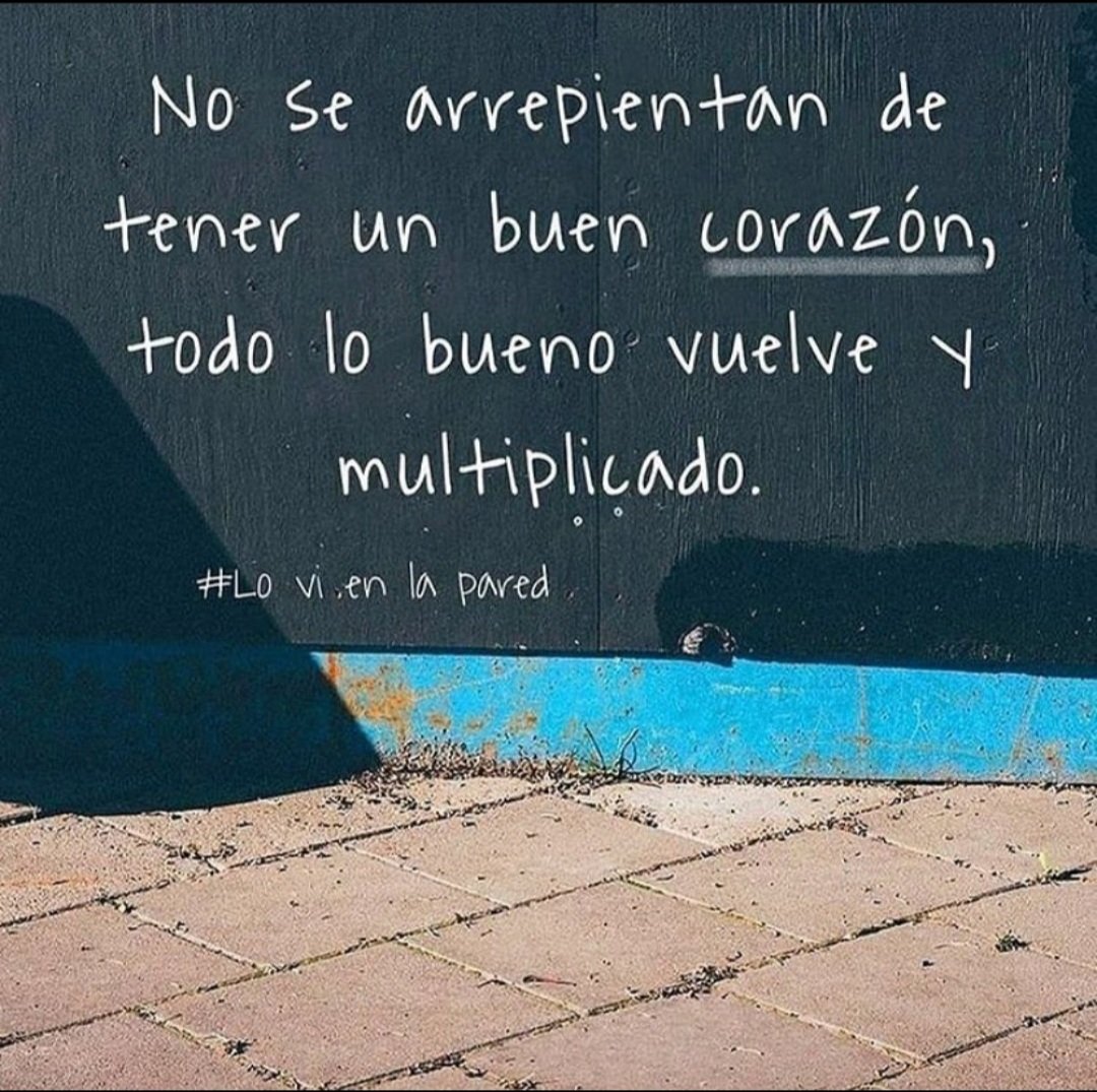 accionp0eticaes's tweet photo. 📌
♥️♥️♥️🥰💞❤️‍🩹❤️‍🩹
No sé arrepientan de 
tener un buen corazón... https://t.co/CJ62m72NdJ