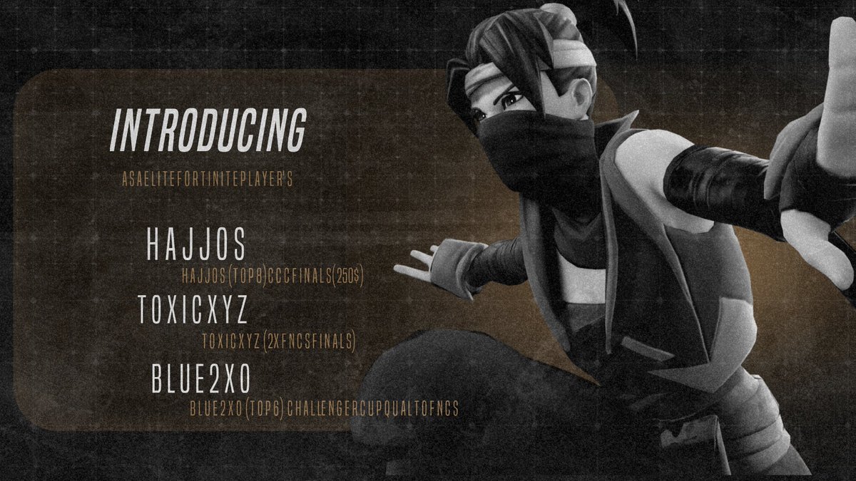 Twargg_'s tweet photo. Introducing 
Our New Fortinite Elite Player's 
 @_hajjos(Top8)On Ccc Finals(250$)
https://t.co/Rg9BQ172S0 (2×Fncs Finalist)
@bluetv67789491(Challenger Cup (Top6)Qualified To Fncs 
#TheHelmetsEmpire https://t.co/gM8QL75lRC