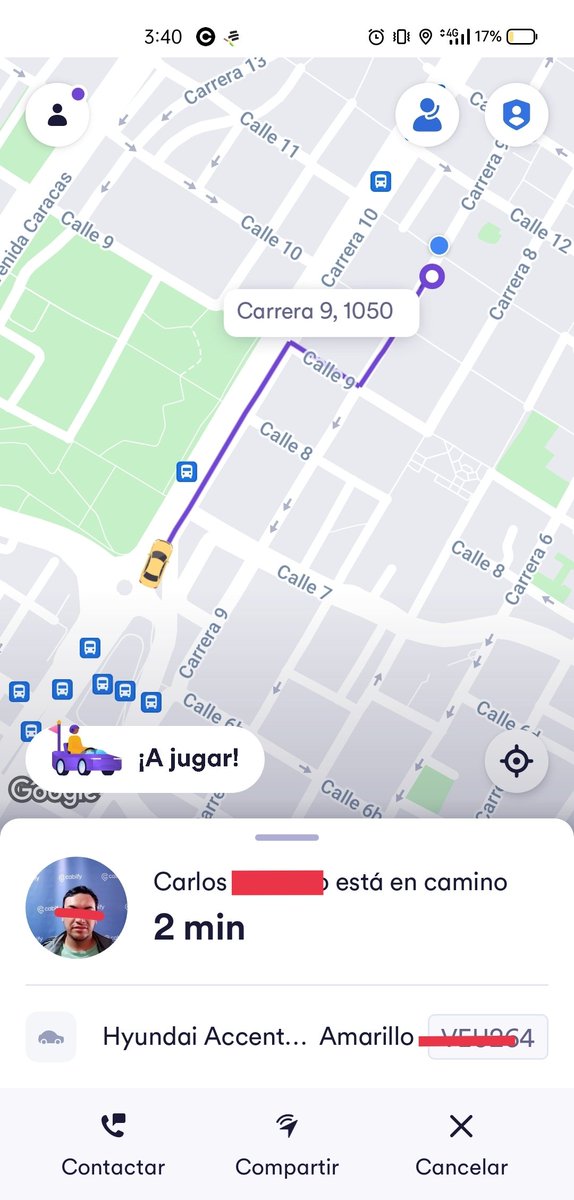 Jessirios's tweet photo. @cabify_colombia hoy uno de sus conductores 1. No inició el viaje en la app pese a que ya habíamos iniciado el recorrido.
2. Le tiró una moneda a otro carro de forma agresiva, tratando de buscar una pelea a pesar de que fue él el imprudente, PÉSIMA EXPERIENCIA Y SERVICIO. 👎 https://t.co/rd7kegKs3W