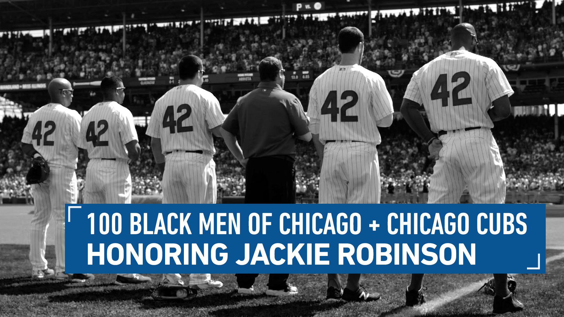 Chicago Cubs on X: The Cubs have teamed up with @100BMC to honor Jackie  Robinson's legacy at Wrigley Field. #Jackie42 Learn more about their  programming focused on mentorship, education, health and wellness