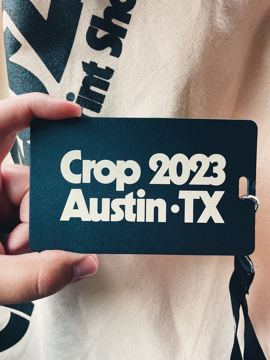 ChrisTyre's tweet photo. Crop Con is underway! #cropcons #crop2023 https://t.co/BA9lk8Orj3