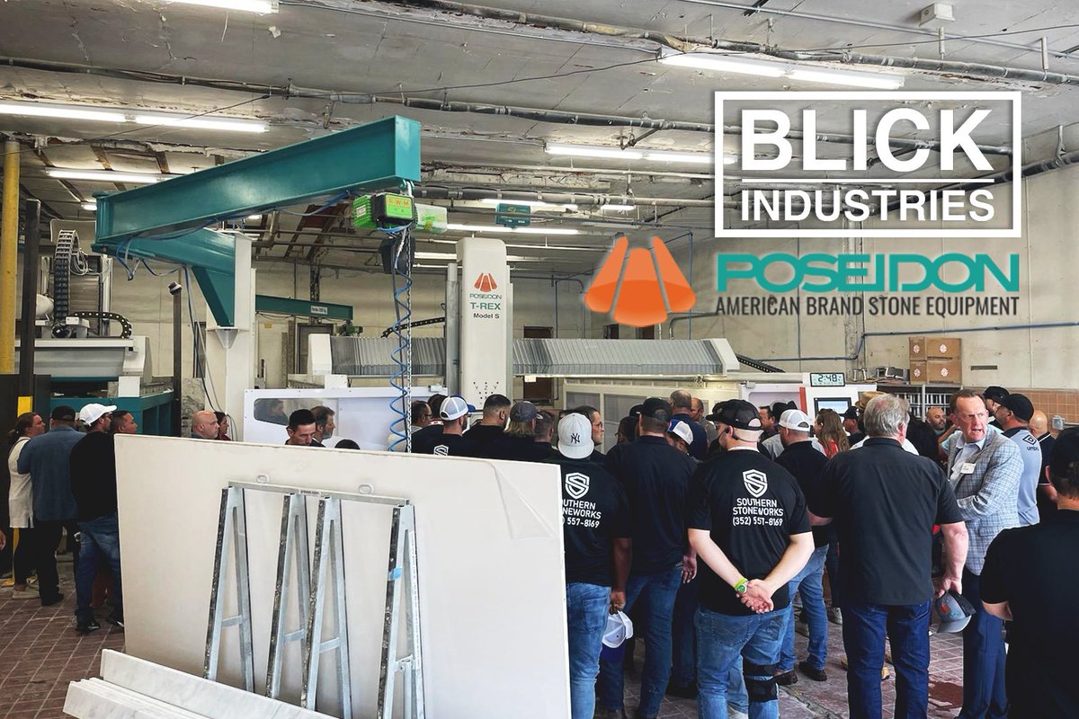 OurCupsSuck's tweet photo. 🔱Poseidon🦖Rex Machine demo at Ribeiro Stone in Orlando, FL
.
.
.
#Poseidon  #TRex #Machine #demo #RibeiroStone #Orlando #ourcupssuck #blick #blickindustries #suctioncup #vacuumpod #vacuumcup #workholding #stonework #stone #glass #porcelain #wood #granite #marble #cnc #laguna https://t.co/P9M2l3Tx8w