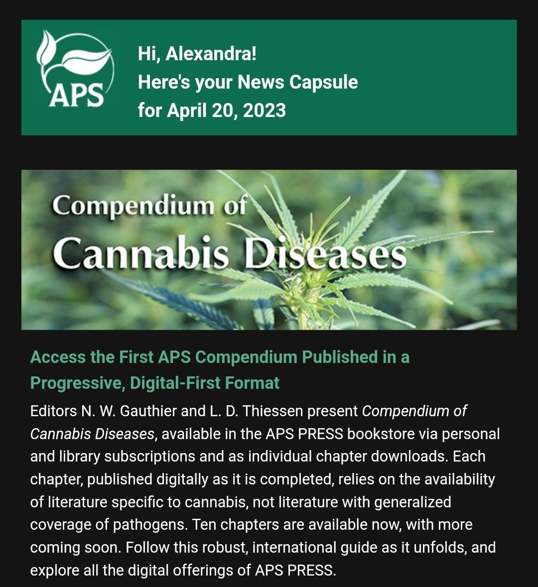 Quality scientific humor brought to you today by <a href="/plantdisease/">The American Phytopathological Society</a>