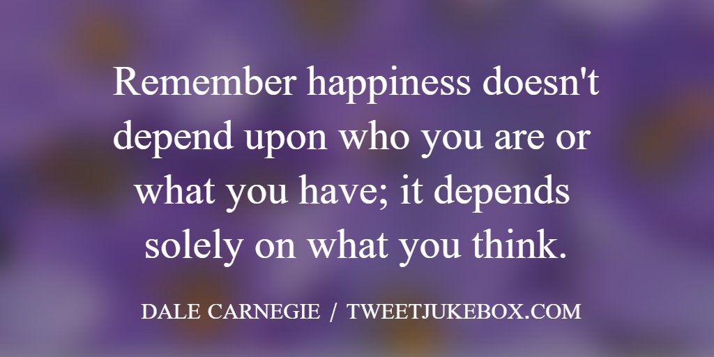BillMoore20's tweet photo. Remember happiness doesn't depend upon... Dale Carnegie #quote  #inspiration https://t.co/hmikJnepsj