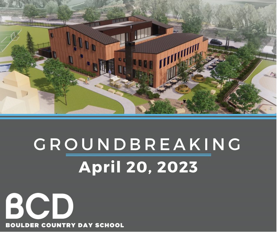 We broke ground on our new Dining Commons and Center for Innovative Learning today. We are so excited! More details to come.                   Photo credit: FCI Construction