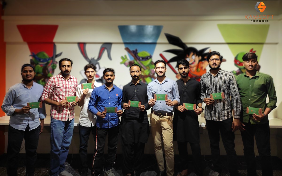 Kamsoft_co's tweet photo. At Kamsoft Technologies, we believe in upholding the beautiful tradition of eidi during Eid celebrations. Our employees are our family, and we take pride in distributing Eidi to them as a token of appreciation for their hard work and dedication. 

#KamsoftFamily #EidCelebrations https://t.co/9d5qP87Xef