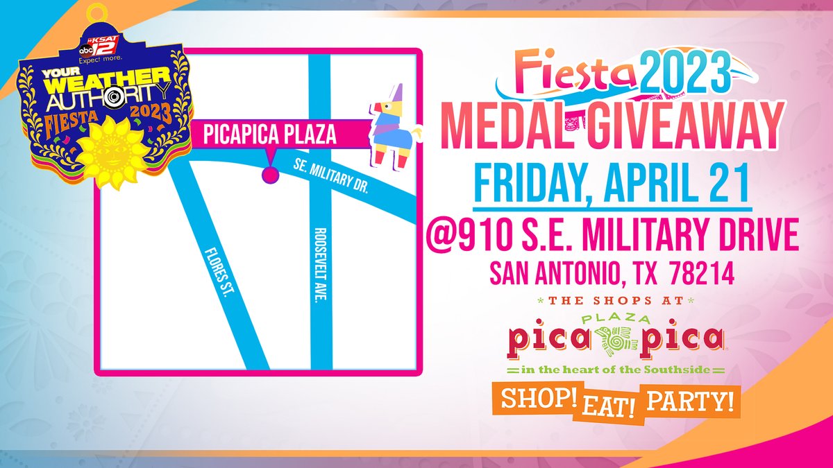 KSAT 12 on Twitter "🎊 Get ready for another Weather Authority Fiesta