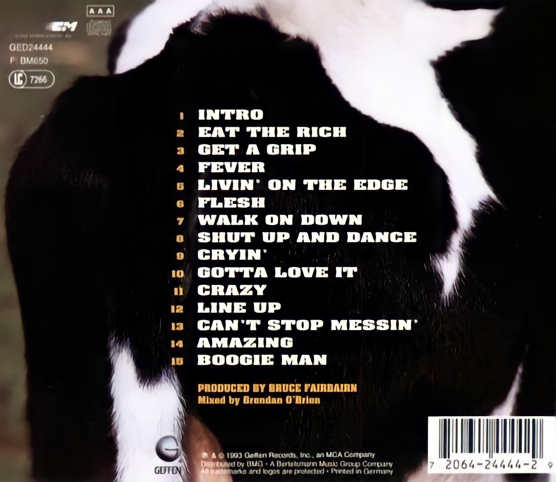 ImagenRetro's tweet photo. Un día como hoy pero de hace 30 años, Aerosmith lanza su undécimo álbum de estudio "Get a Grip". 💿

El cual se convirtió en su disco más exitoso, vendiendo más de 20 millones de copias alrededor del mundo. 🌎🎸🤟🏻

¿Cuál es tu canción favorita del álbum? https://t.co/R3csnjKDui