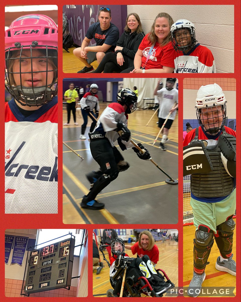 The Kodiaks gave it their all, even with only seconds left on the clock at the @SOOntario Floor Hockey Qualifier @ St. Pete’s today. Grit, hard work, and a winning attitude made the day a massive success! @jeremy_oxley @SCDSB_Schools @BCSSnews