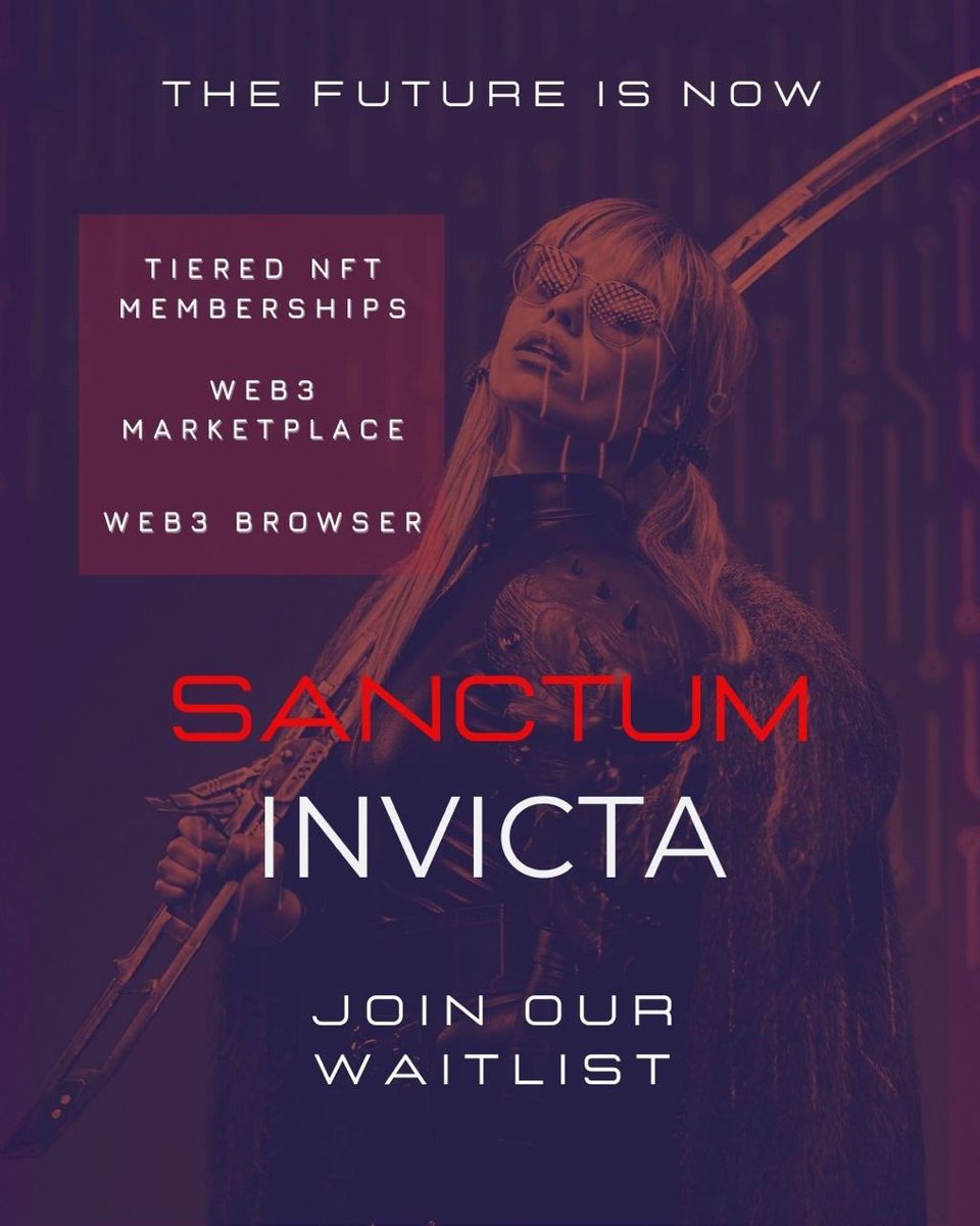 <a href="/elonmusk/">Elon Musk</a> <a href="/SanctumInvicta/">Sanctum Invicta | Redefining Web3</a> going to take off this summer 

Join our waitlist for more information and check out our website  mailchi.mp/2e7a6b5368fd/w…