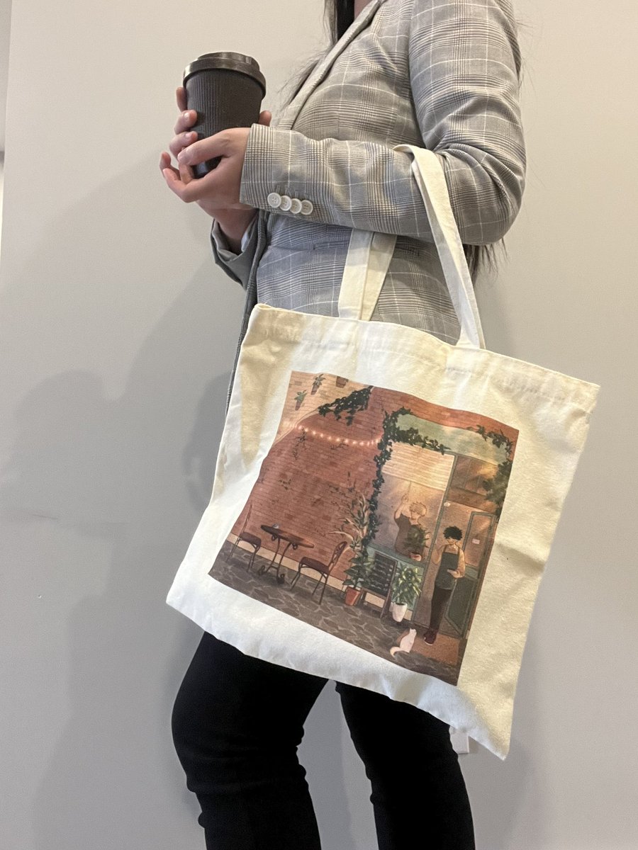 3 more tote bags left in stock before they're gone forever!!