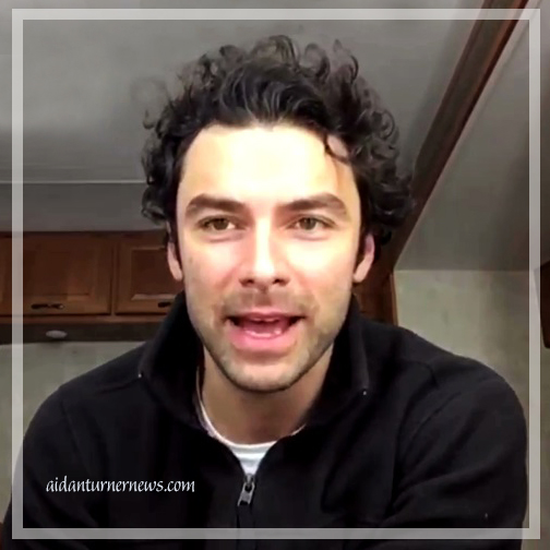 Wishing all #AidanTurner fans a super #StubbleSaturday ! Photo: my screencap from Aidan's acceptance speech for The Stage Awards 2018 #lovethescruff