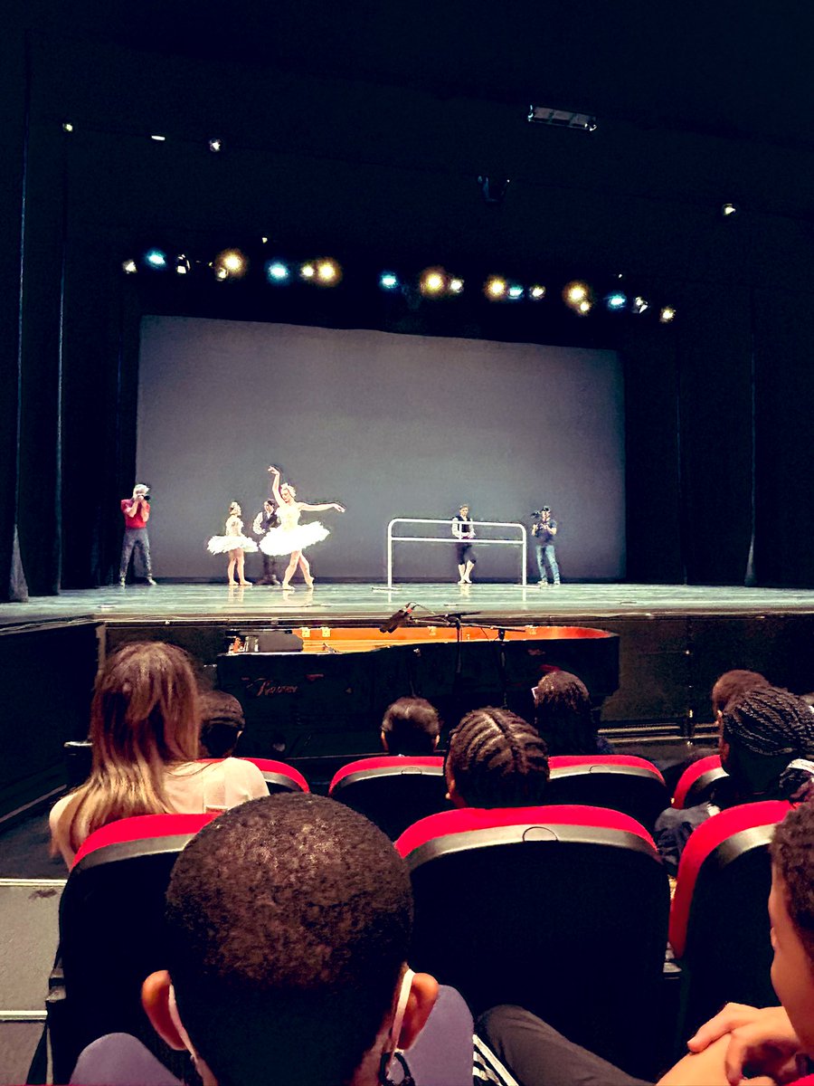 TarsitanoJulia's tweet photo. We had such a nice time watching the @nationalballet perform at @YorkUniversity. Thank you, YOU dance, for having us! 🩰 @SCG_TCDSB https://t.co/XPmD84WG6h