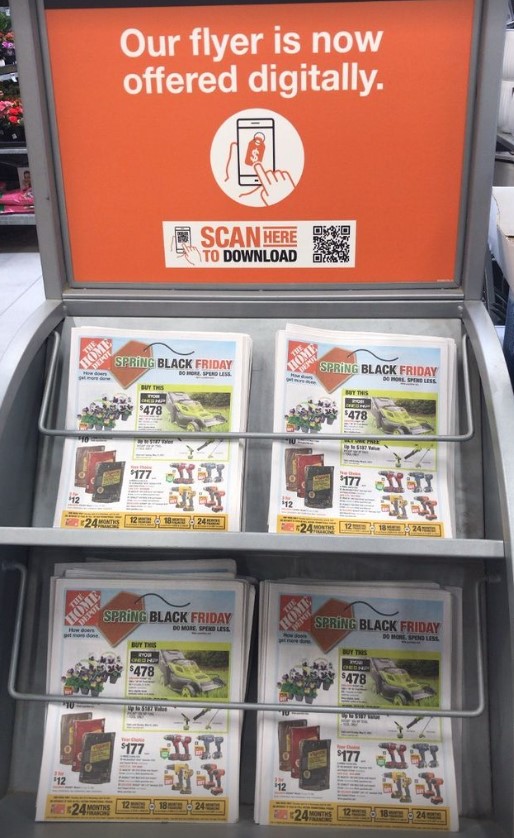 HomeDepot7233's tweet photo. This week we have a #SpringBlackFriday paper flyer in-store to go along with the @HomeDepotCanada online flyers at https://t.co/hw5GQFvN7f so you can do more and spend less. #howdoersgetmoredone #springdonehere https://t.co/heX1Ll1R1n