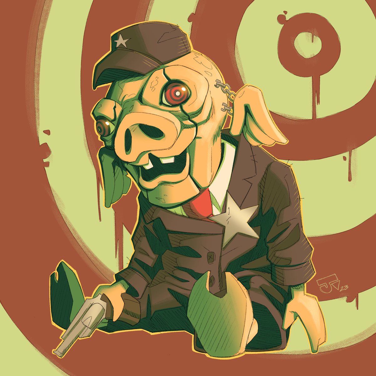 Jack 🎃 on Twitter "It’s Mr. Snuggles, everyone’s second favorite Jigsaw killer puppet! 