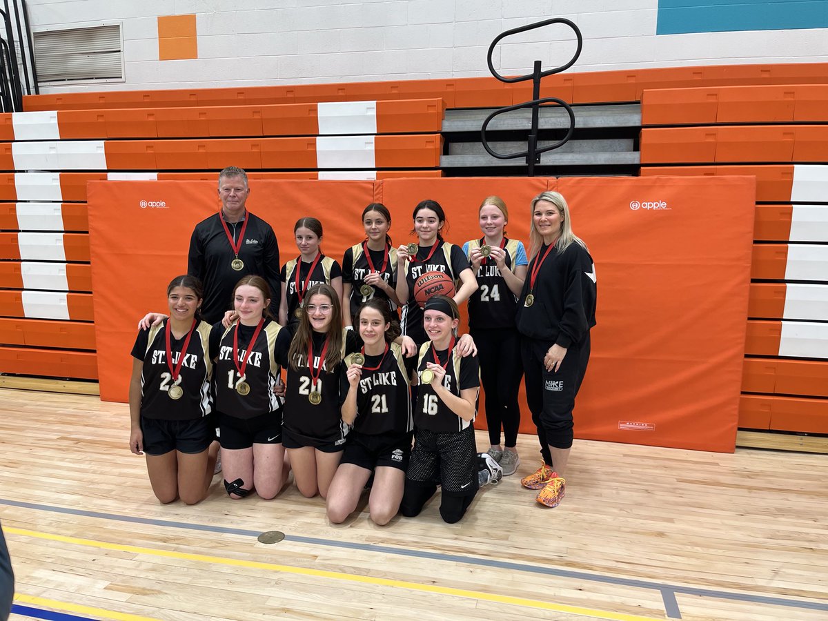 Congratulations to the Intermediate Girl’s Basketball Family champions!