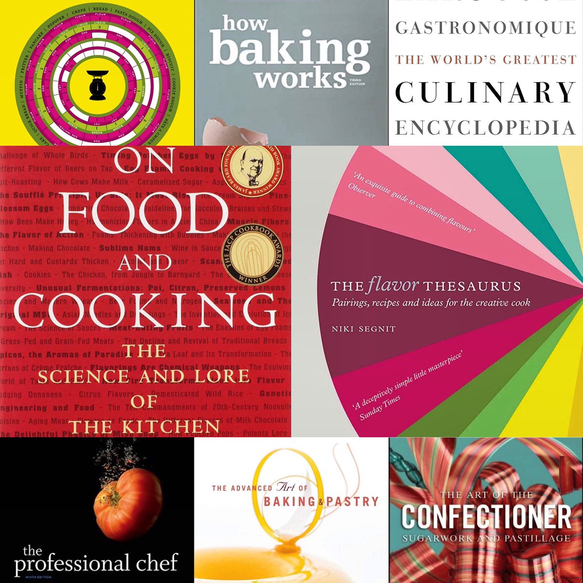 PastryTeamUSA's tweet photo. These 8 essential instructional books are a must-have for pastry cooks and chefs from amateur to professional #teamusa #pastry #pastrytips #pastrylove #pastrychef #food #foodie #foodporn #coupedumondelapatisserie #pastryteamusa #pastryporn CHECK LINK IN OUR BIO FOR STORY. https://t.co/cVOzOWY8nr