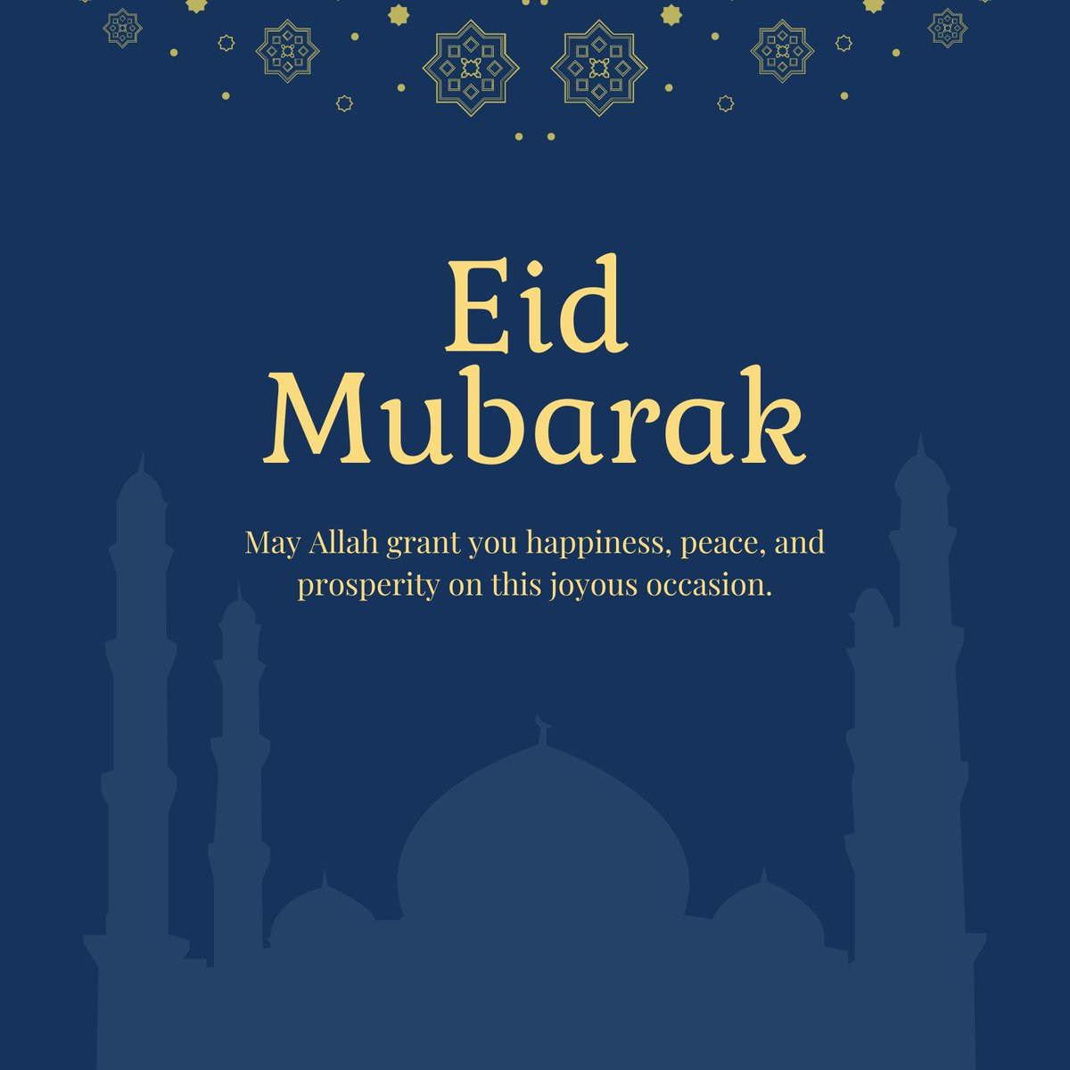 CbotRobots's tweet photo. May Allah grant you happiness, peace, and prosperity on this joyous occasion.
#EidMubarak 
#cbot https://t.co/tN2U3rl9yt