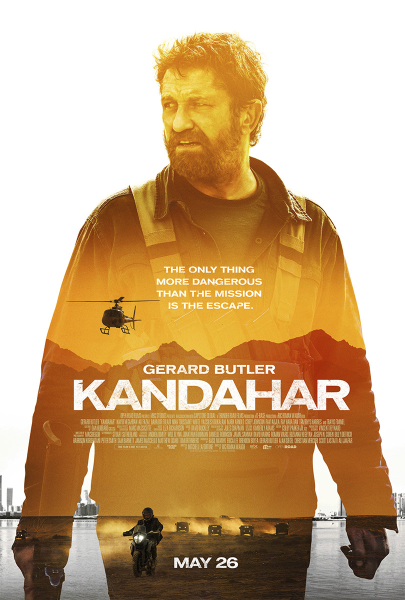 Kandahar filmrecensie met Gerard Butler