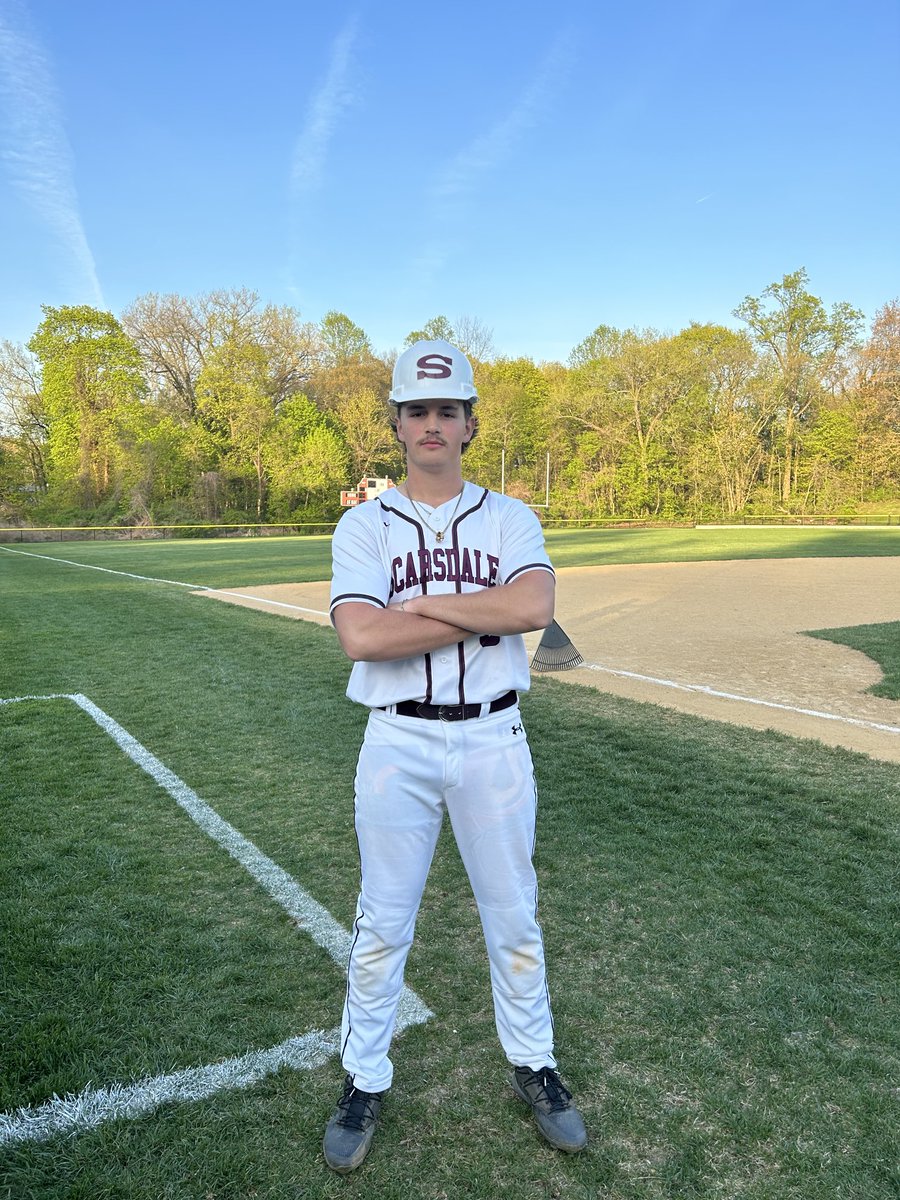 Harrison Ruback player of the game w/ a complete game 17 strike out performance
