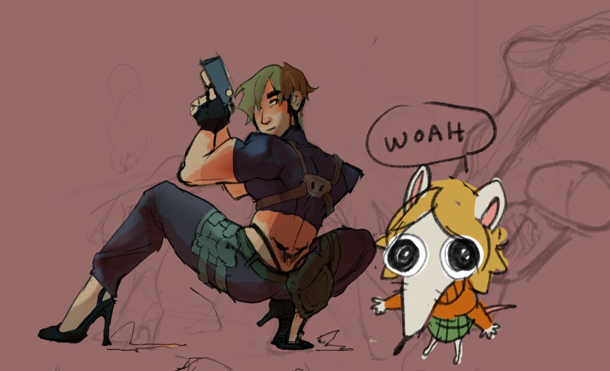 LilBabyGoob's tweet photo. hes so cool #ResidentEvil4Remake https://t.co/zj742bKRne