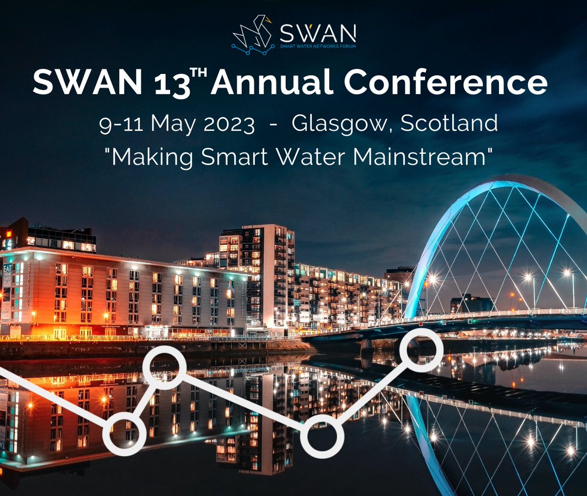 Join virtually for <a href="/SWAN_forum/">SWAN Forum</a>'s 13th annual conference happening in Glasgow this year!

Many exciting sessions and learning opportunities for everyone looking for the latest in the field of digital water!

Register here: lnkd.in/gP96sZmk