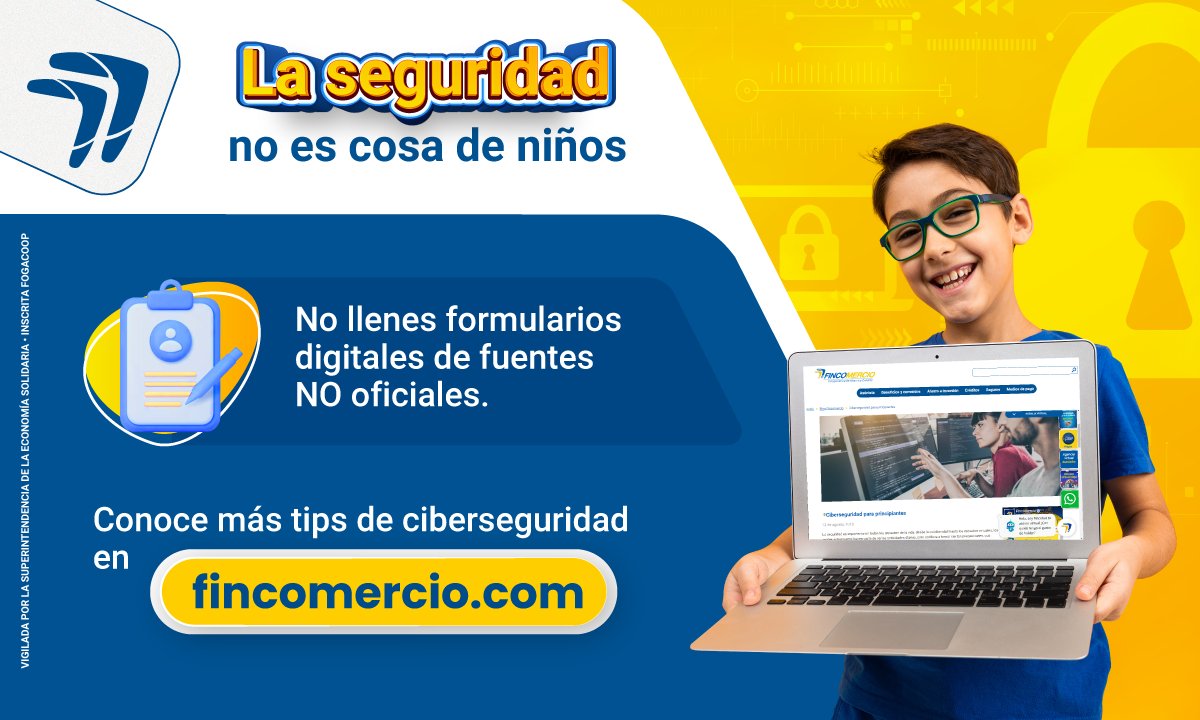 Fincomercio_'s tweet photo. La seguridad no es cosa de niños, ¡pero sí es cosa de adultos responsables! Protege tus datos con nosotros. 🔐👨💻
Conoce como, aquí: https://t.co/MMb9u1Do39
#Ciberseguirdad #Datos #Informatica #AmigosDeLoAjeno #Backups #Seguridad #Phishing #Ciberataque #Fincomercio https://t.co/R1h1jQiwlP