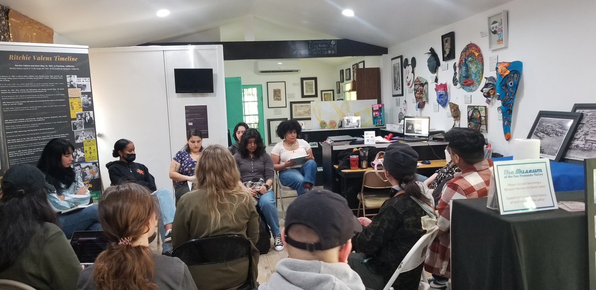 AnthroCSUN's tweet photo. Vitalizing Our Museum is a student-initiated community engagement project in collaboration with the #MuseumoftheSanFernandoValley and created by Anthropology, MA candidate, Jessica Steiner through a Diversity, Equity, and Innovation grant program! #CSUN #Anthropology #CSUNAnthro https://t.co/4ozMn12tOy